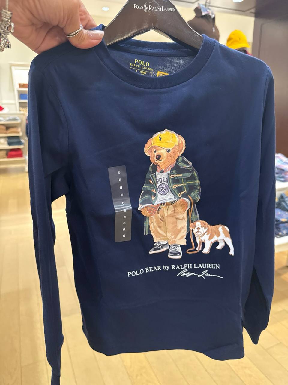 Camiseta Manga longa   Bear