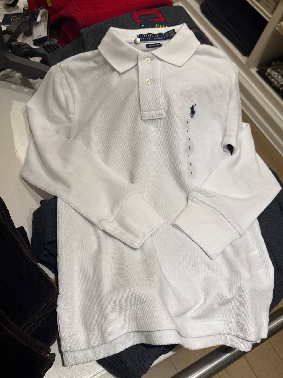 Camiseta Polo Classic manga longa