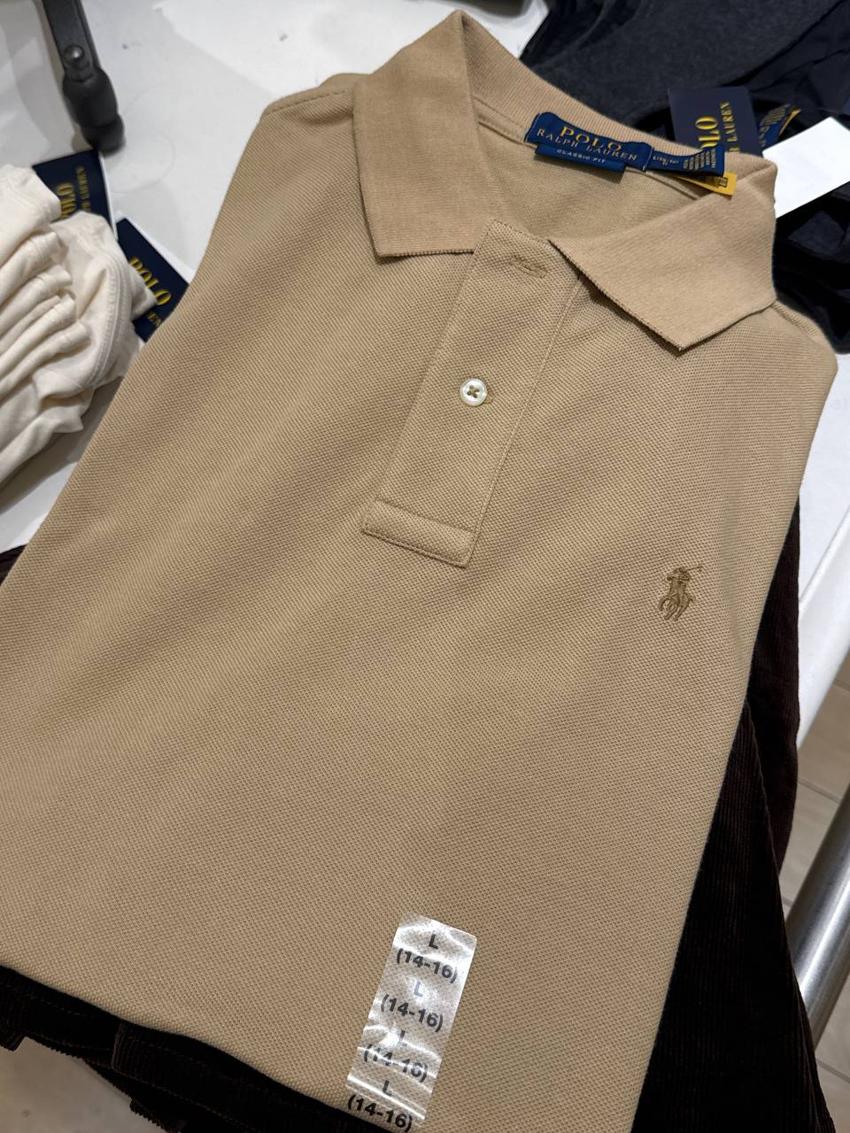 Camiseta Polo Classic manga longa