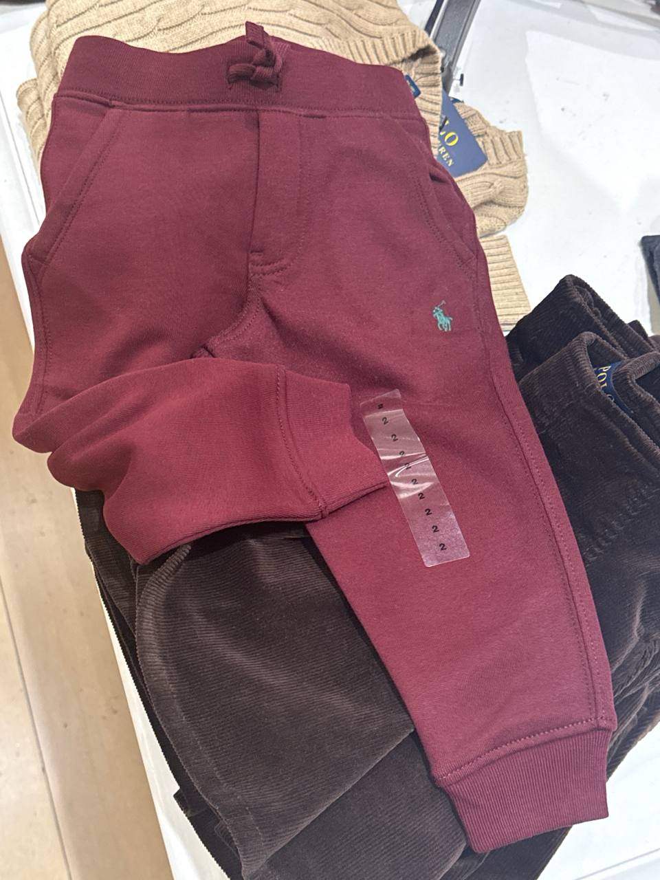 calça Moletom com
 fleece