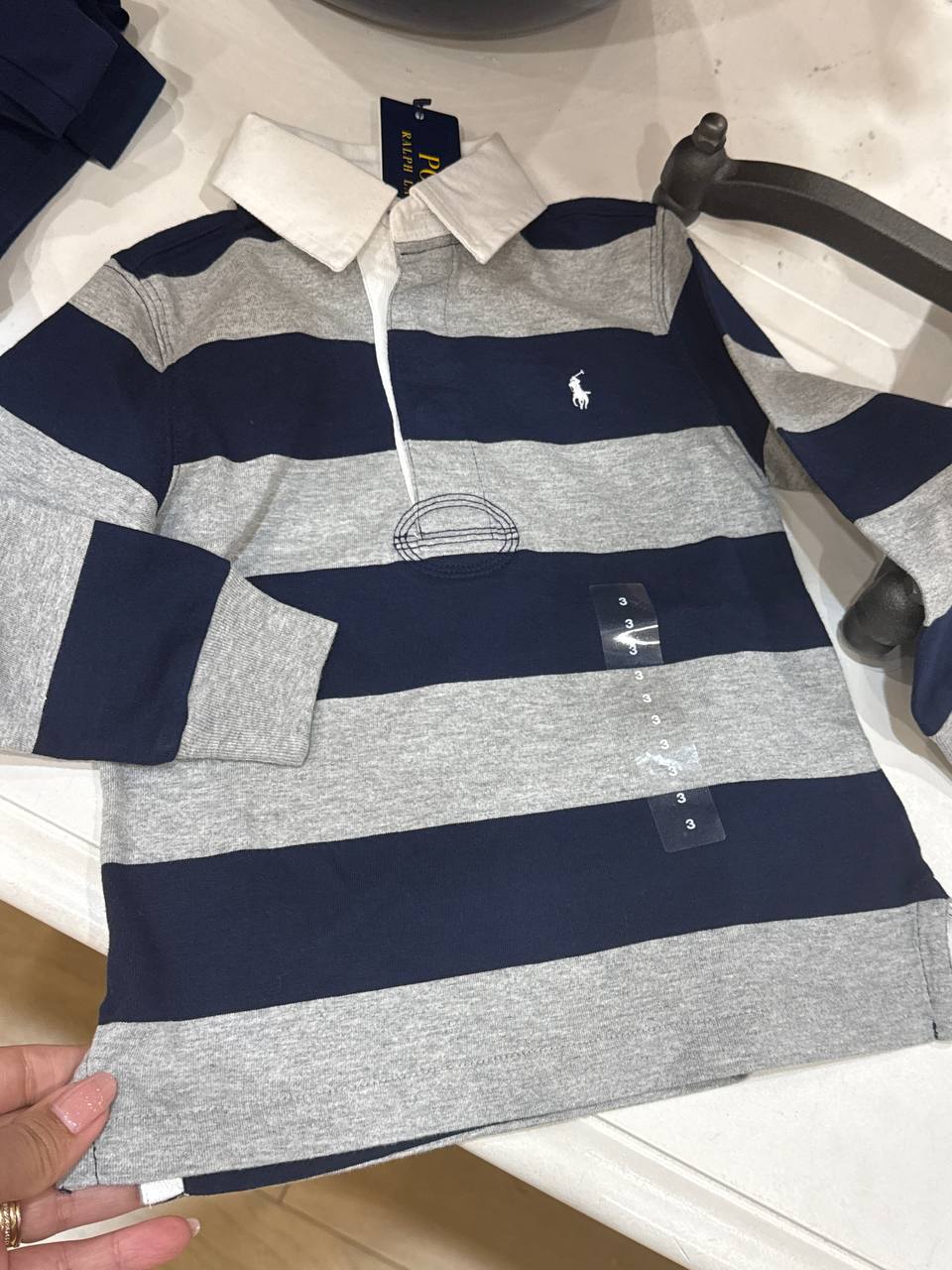 camiseta  Polo Manga longa