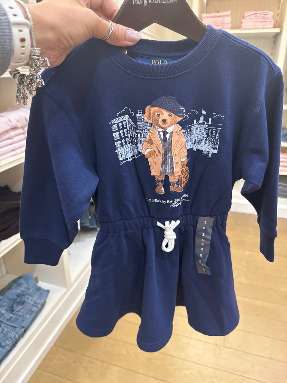 Vestido Manga Comprida com fleece
