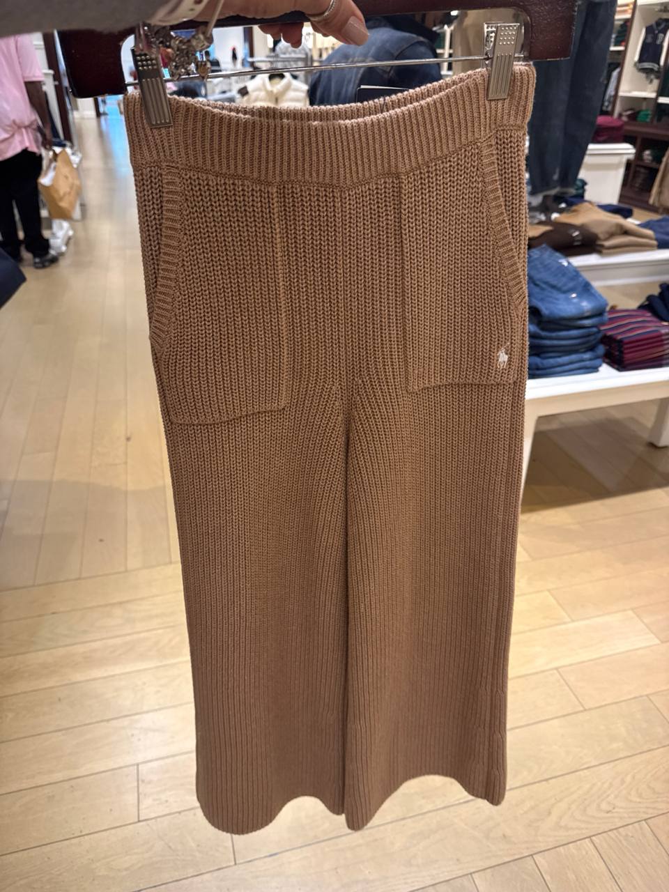 calça   tricô