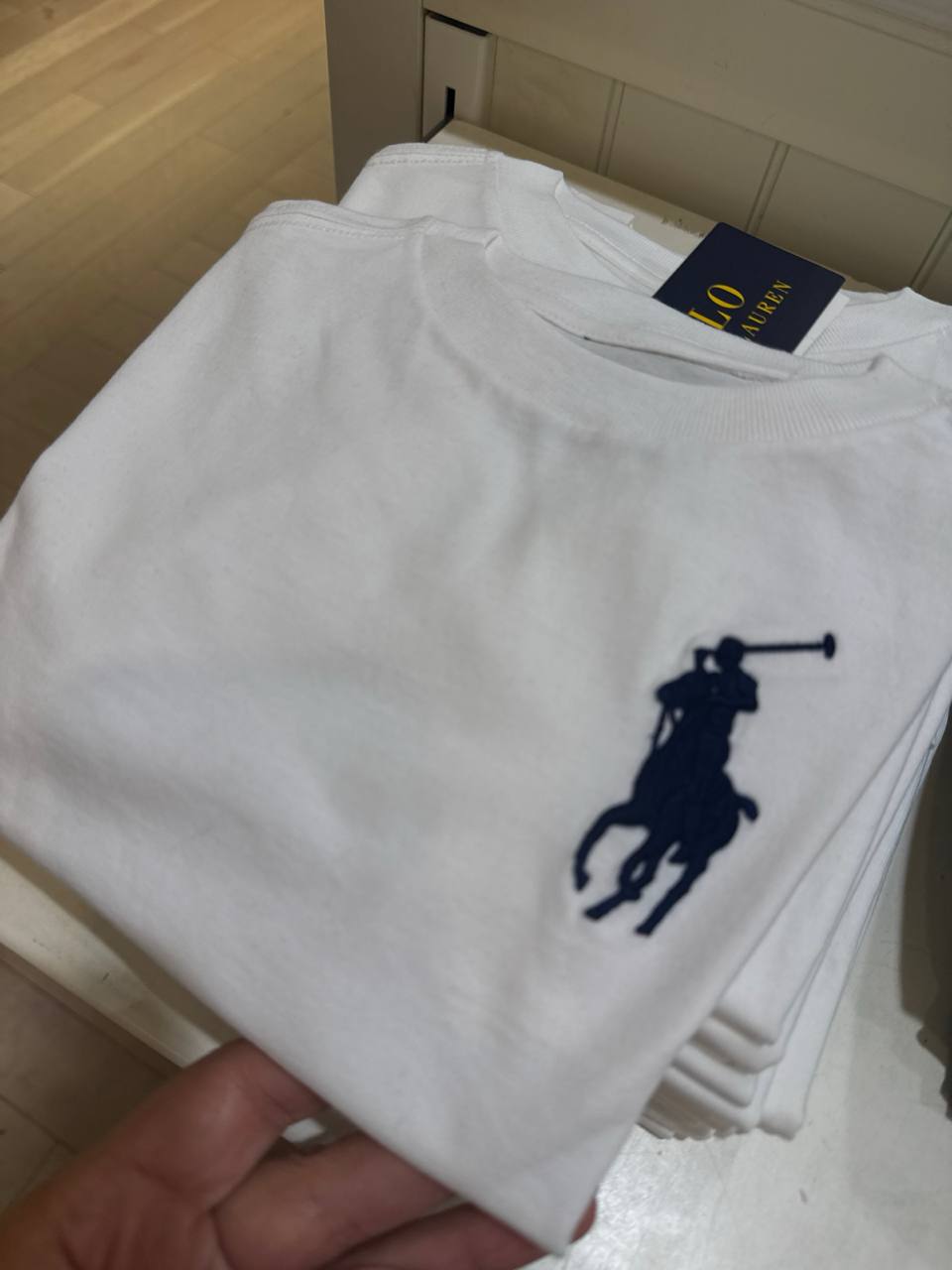 Camiseta Manga curta Big Pony com número na manga