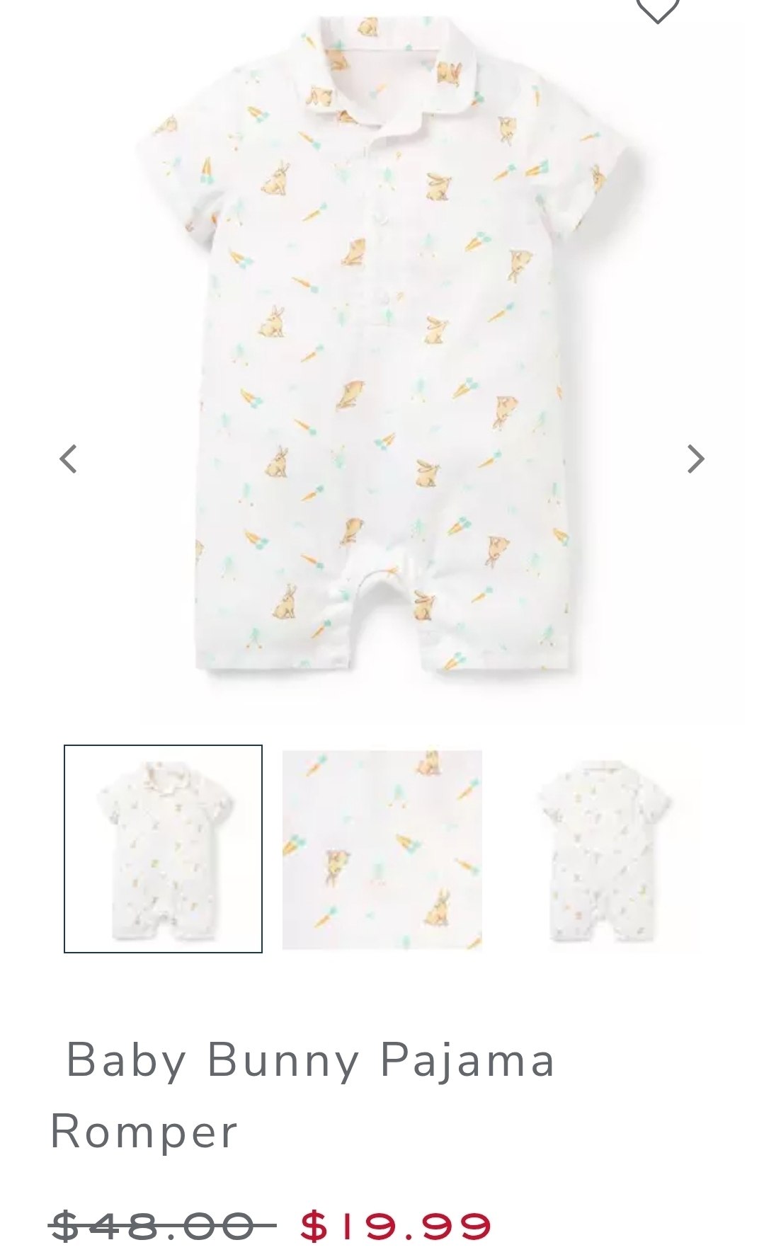 Pajama Romper
