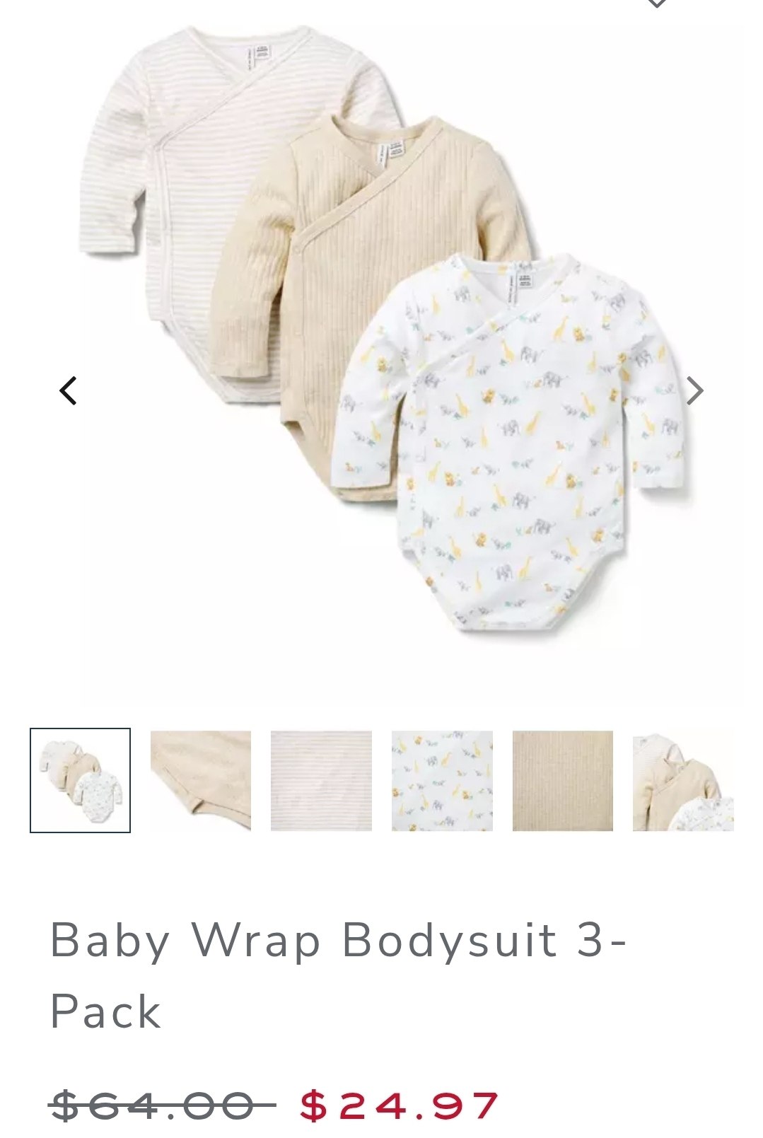 Bodysuit 3 Pack