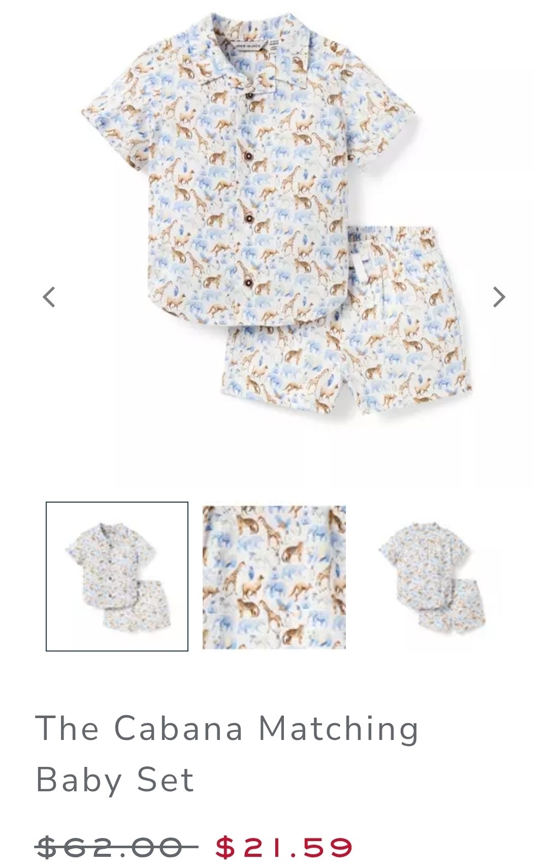 Shirt & Short Set