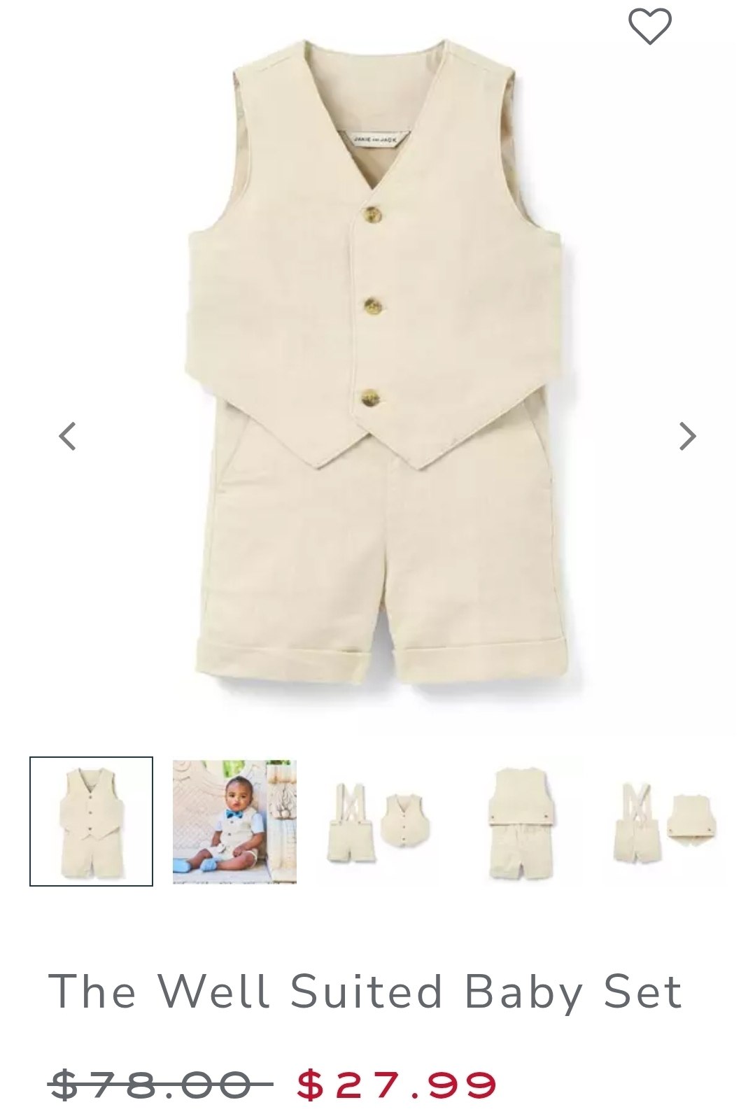 Vest & Short Set