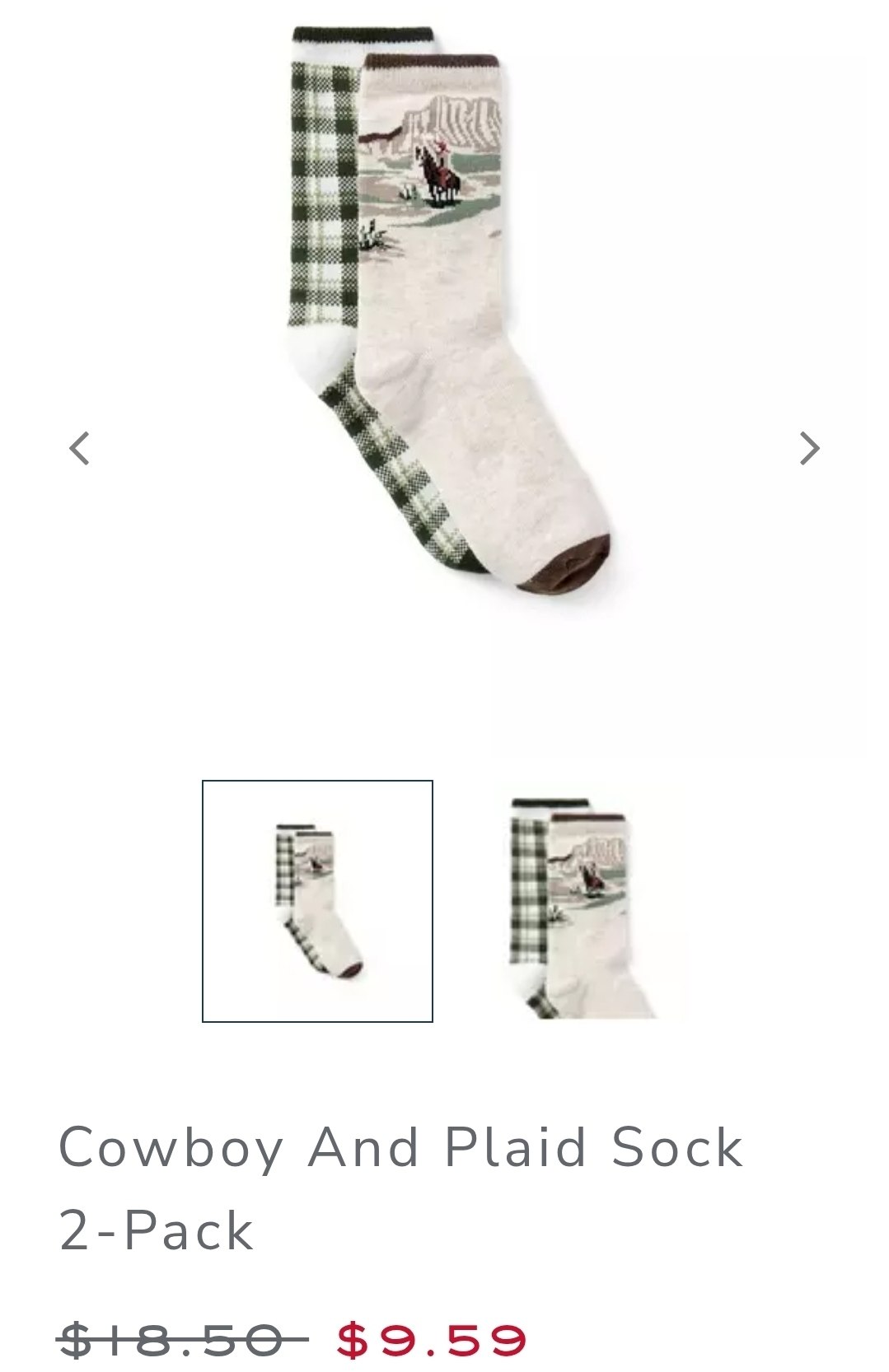 Sock 2 pack