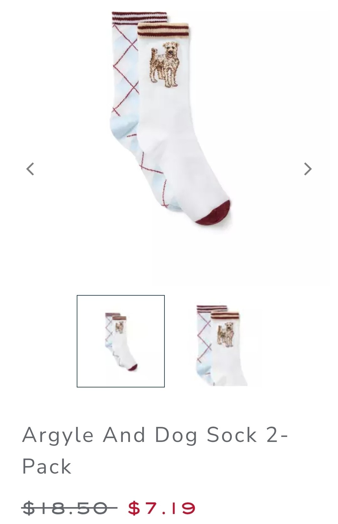 Sock 2 pack