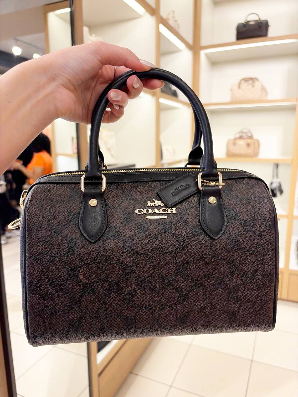 Bolsa Baú com alça crossbody
