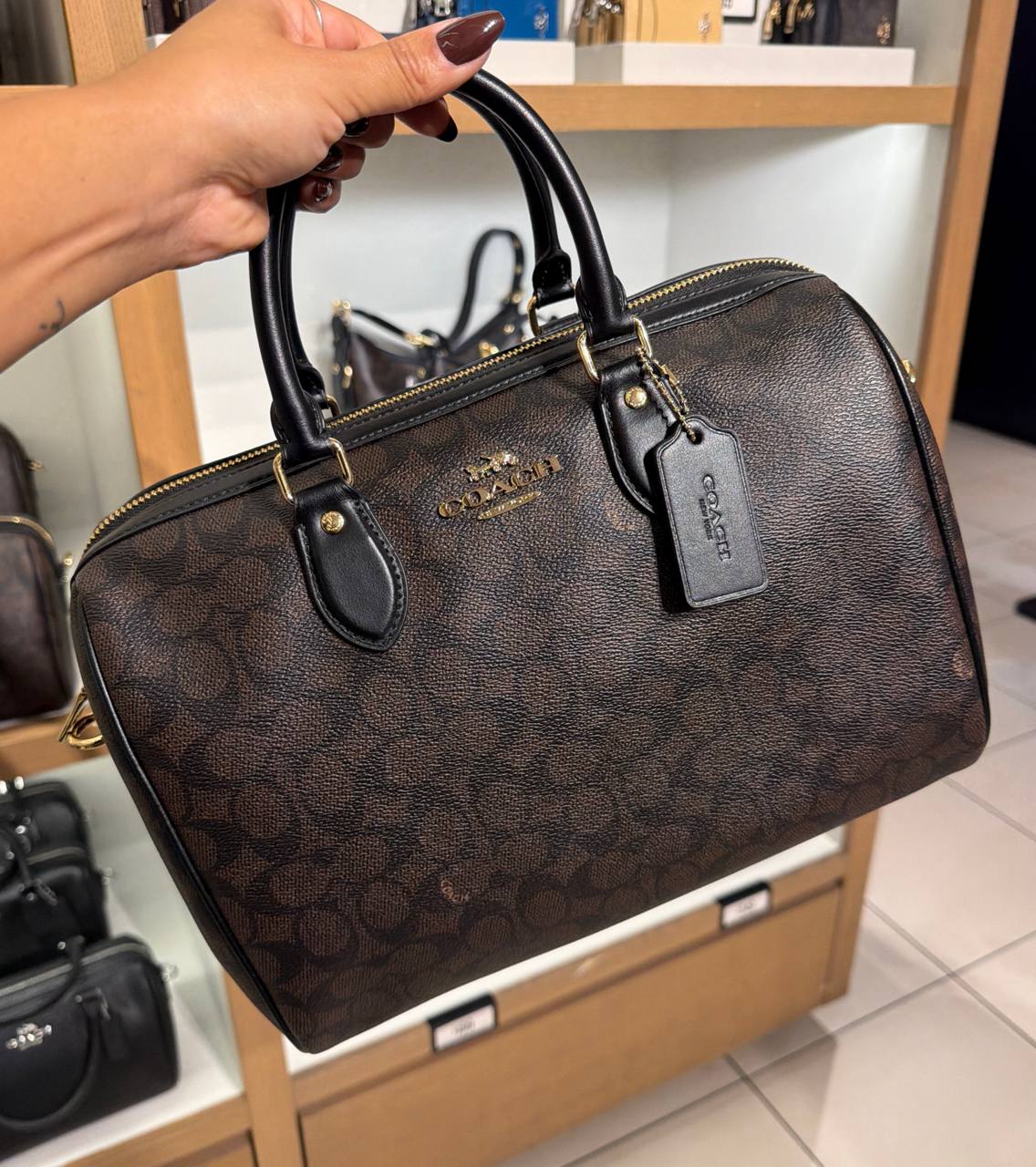 Bolsa Baú com alça crossbody