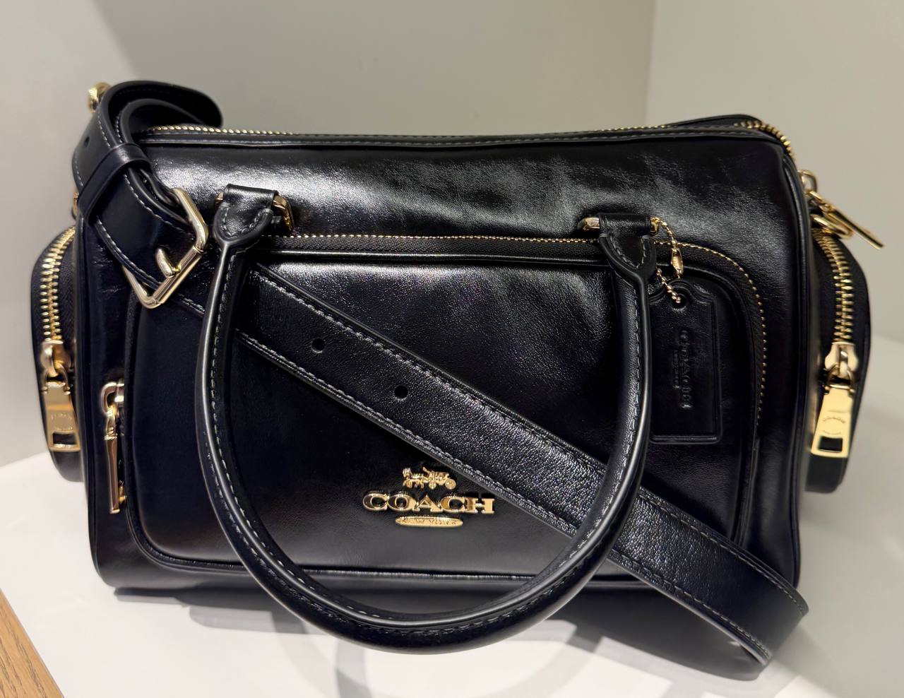 Bolsa Baú com alça crossbody