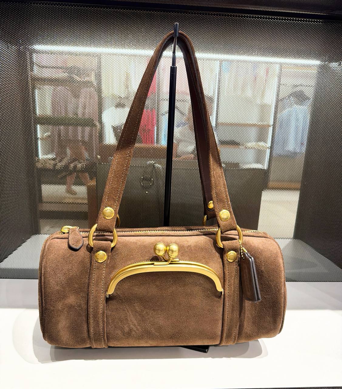 Bolsa Kisslock Barrel