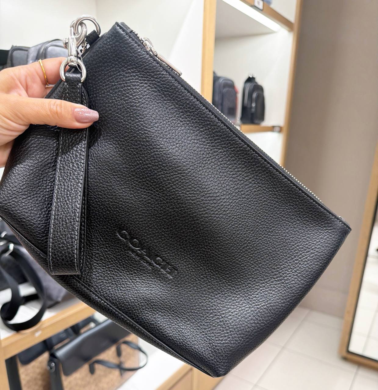 Necessaire Pouch in Signature Canvas