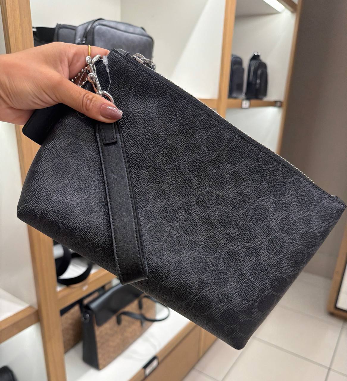 Necessaire Pouch in Signature Canvas