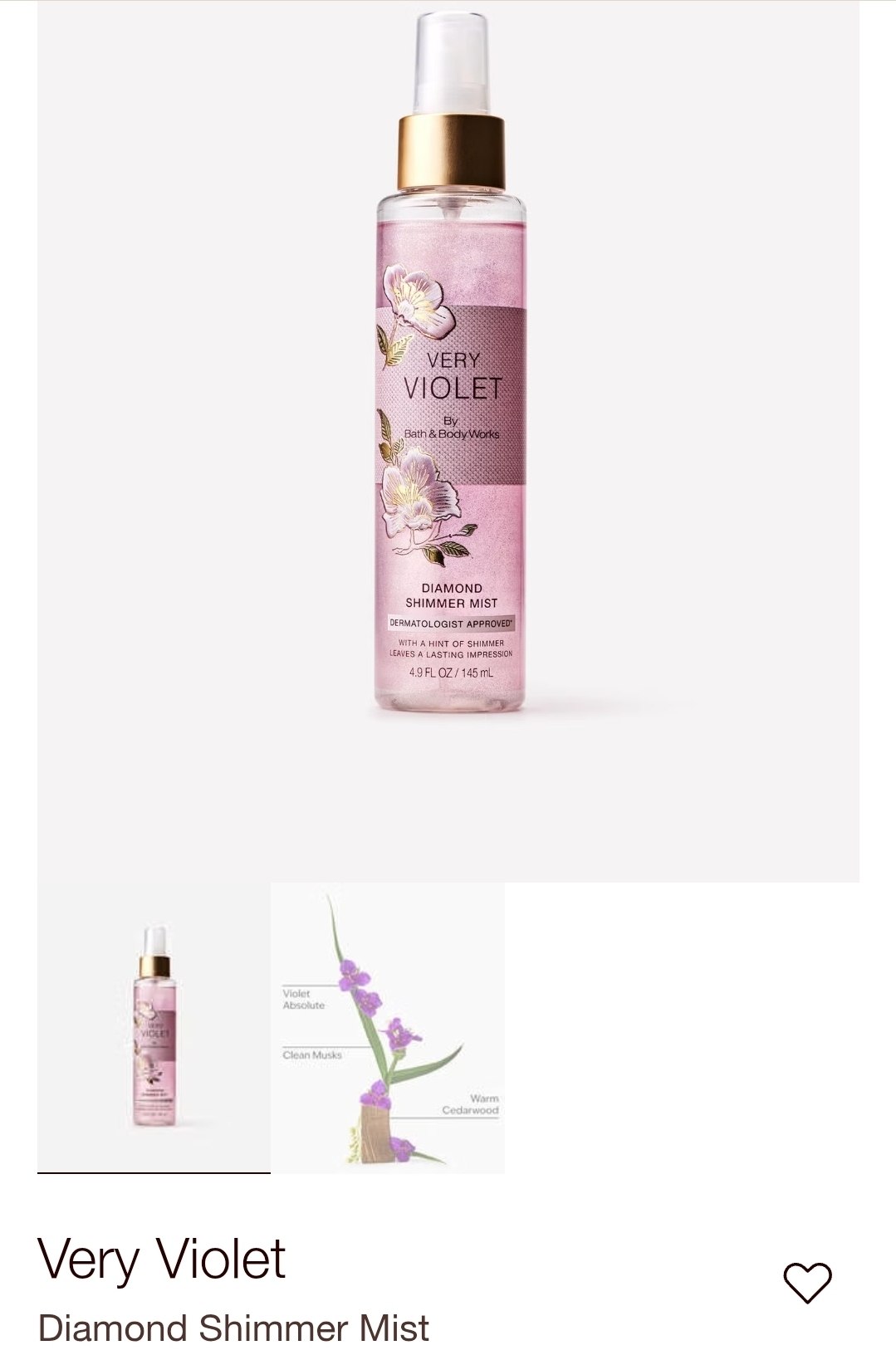 Diamond Shimmer Mist