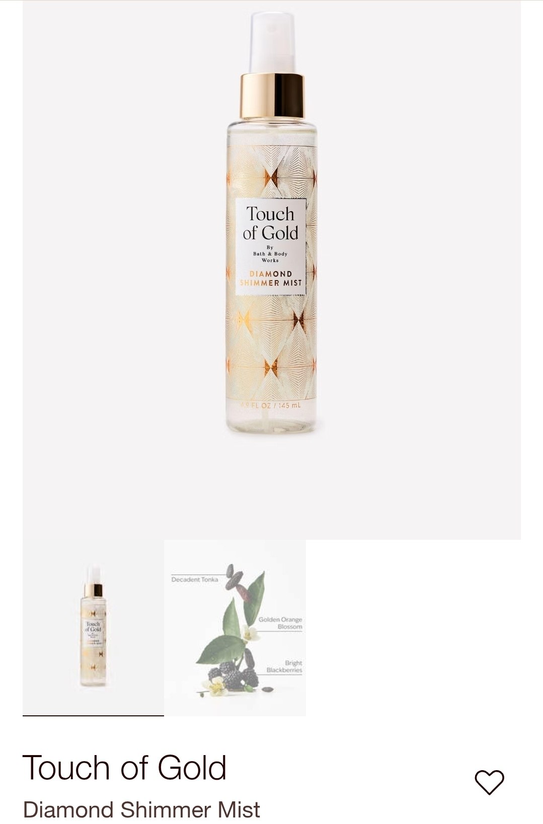Diamond Shimmer Mist