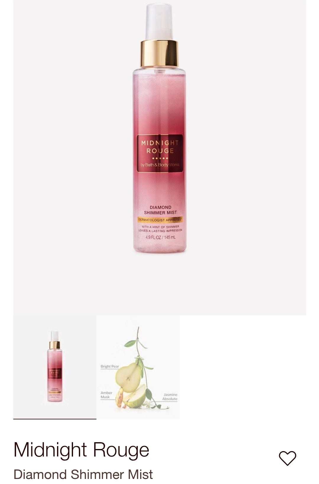Diamond Shimmer Mist