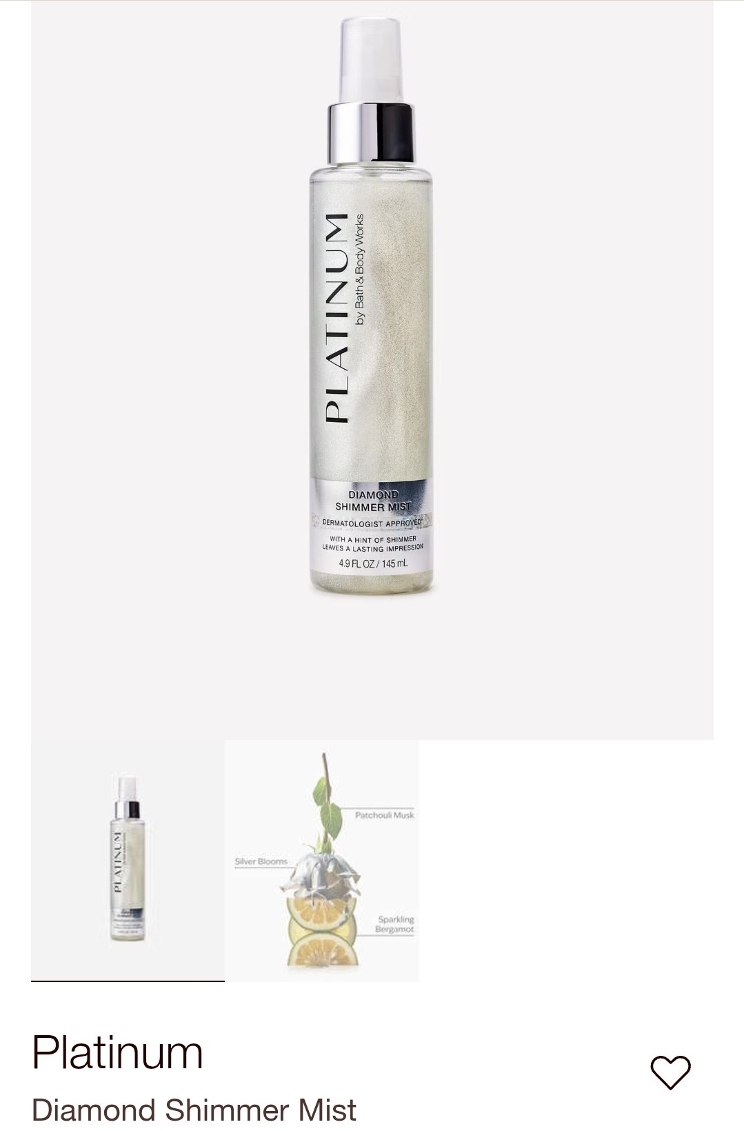 Diamond Shimmer Mist