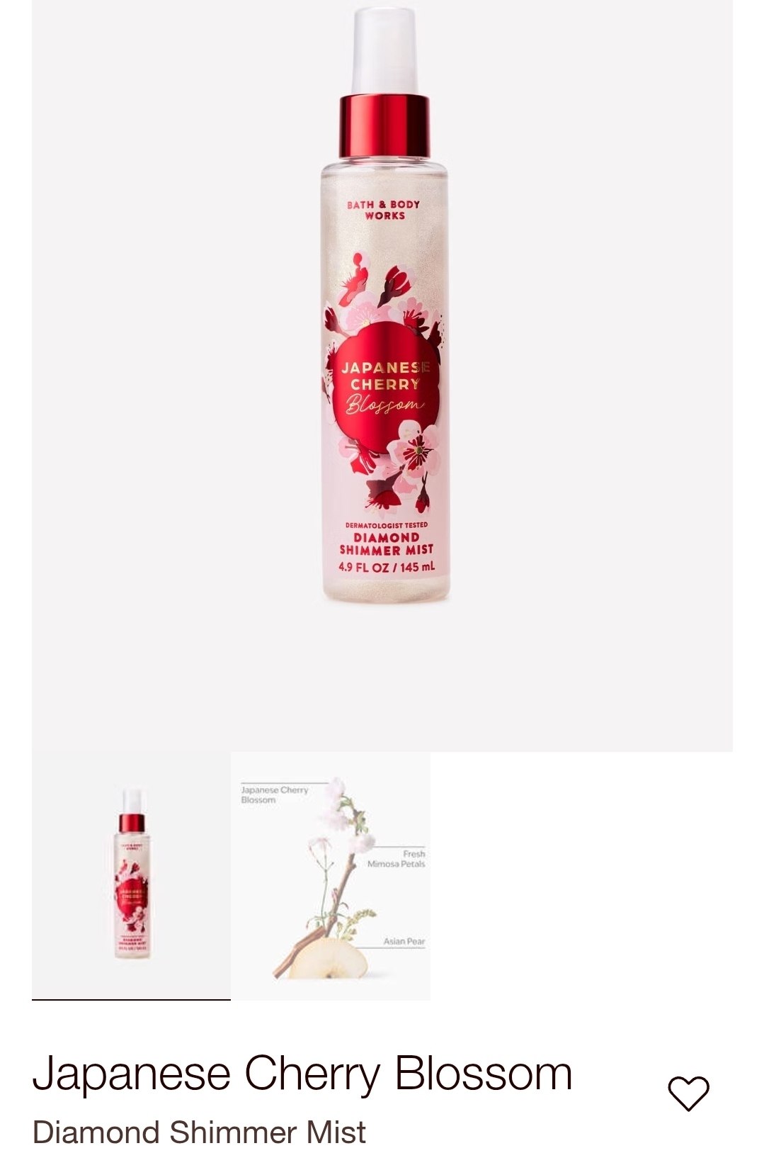 Diamond Shimmer Mist