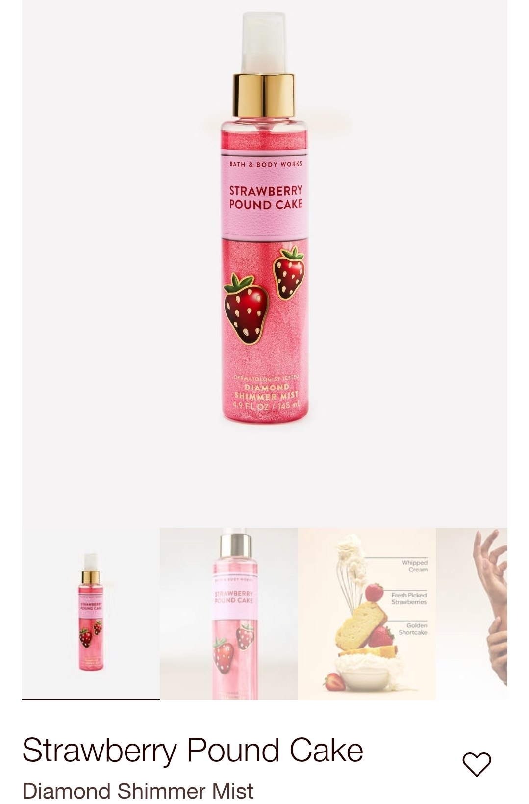 Diamond Shimmer Mist