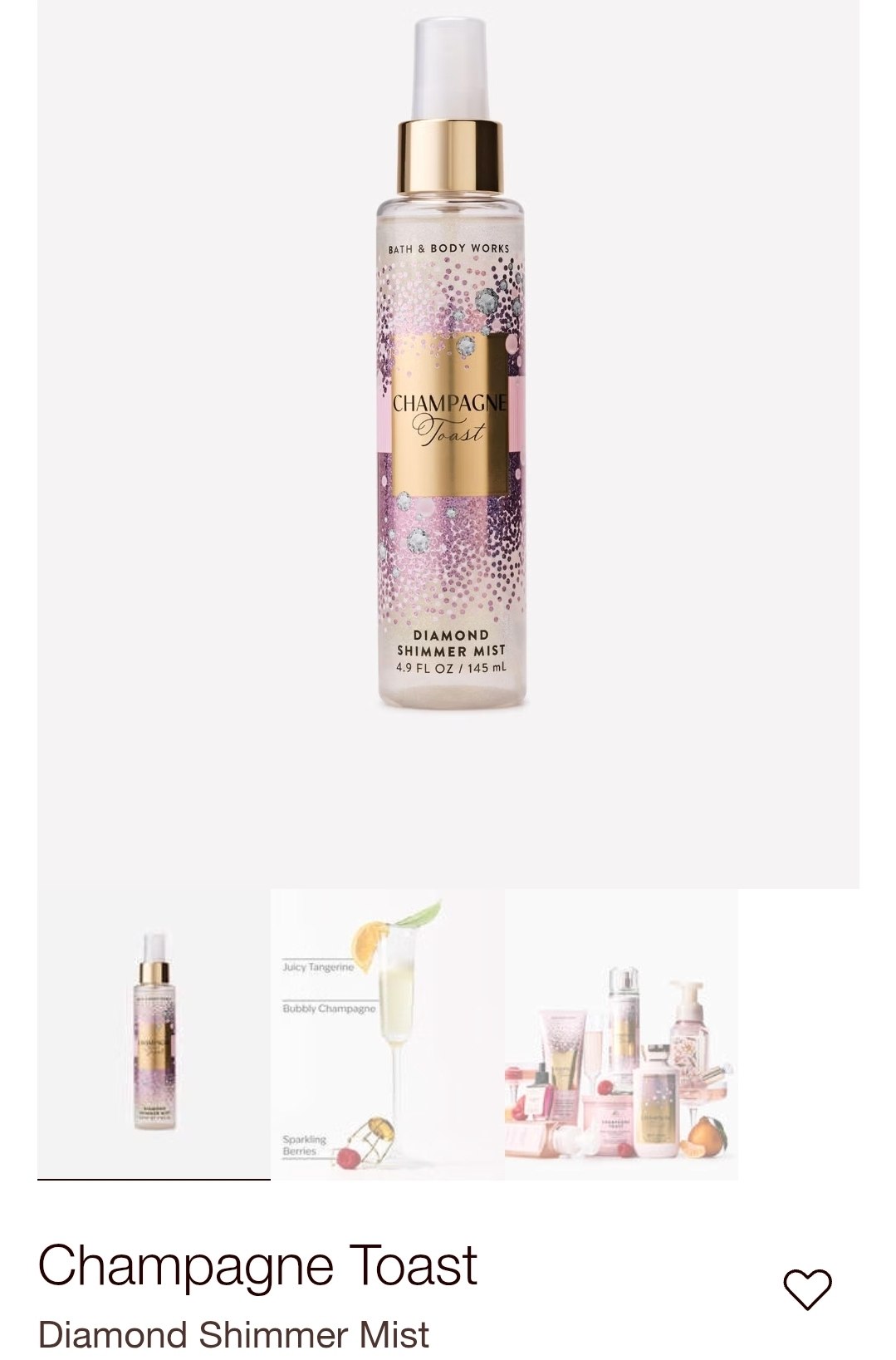 Diamond Shimmer Mist