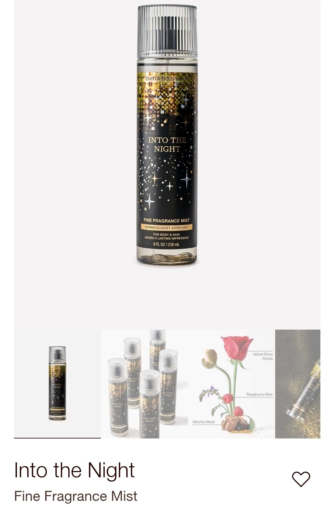 Fine Fragrance Mist