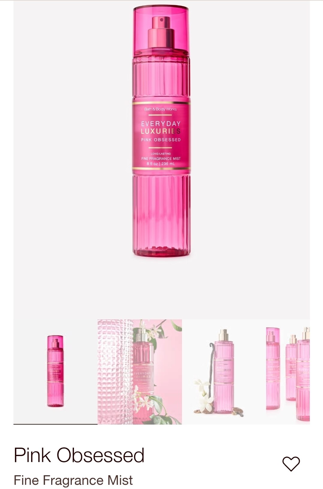 Fine Fragrance Mist