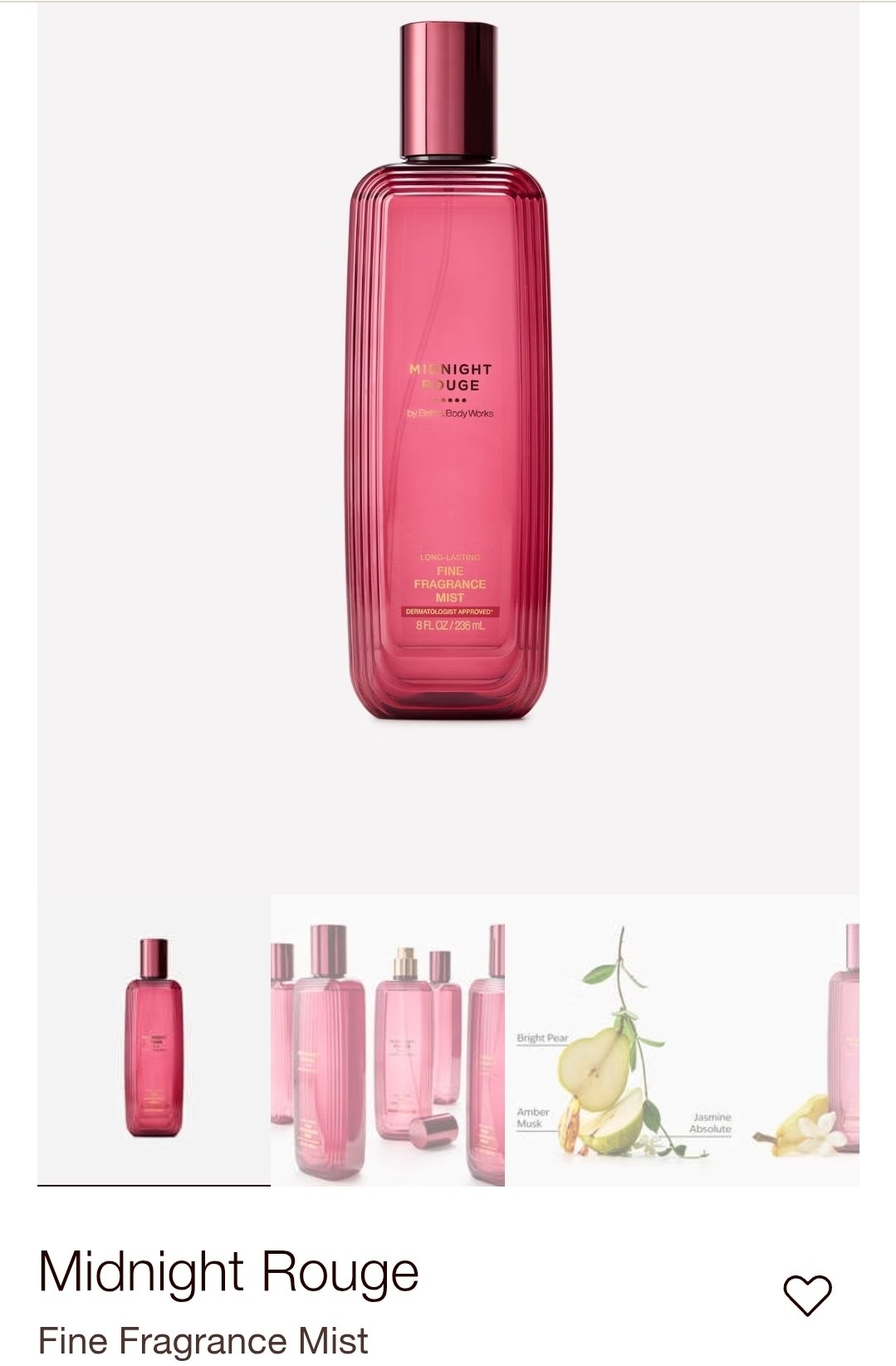 Fine Fragrance Mist