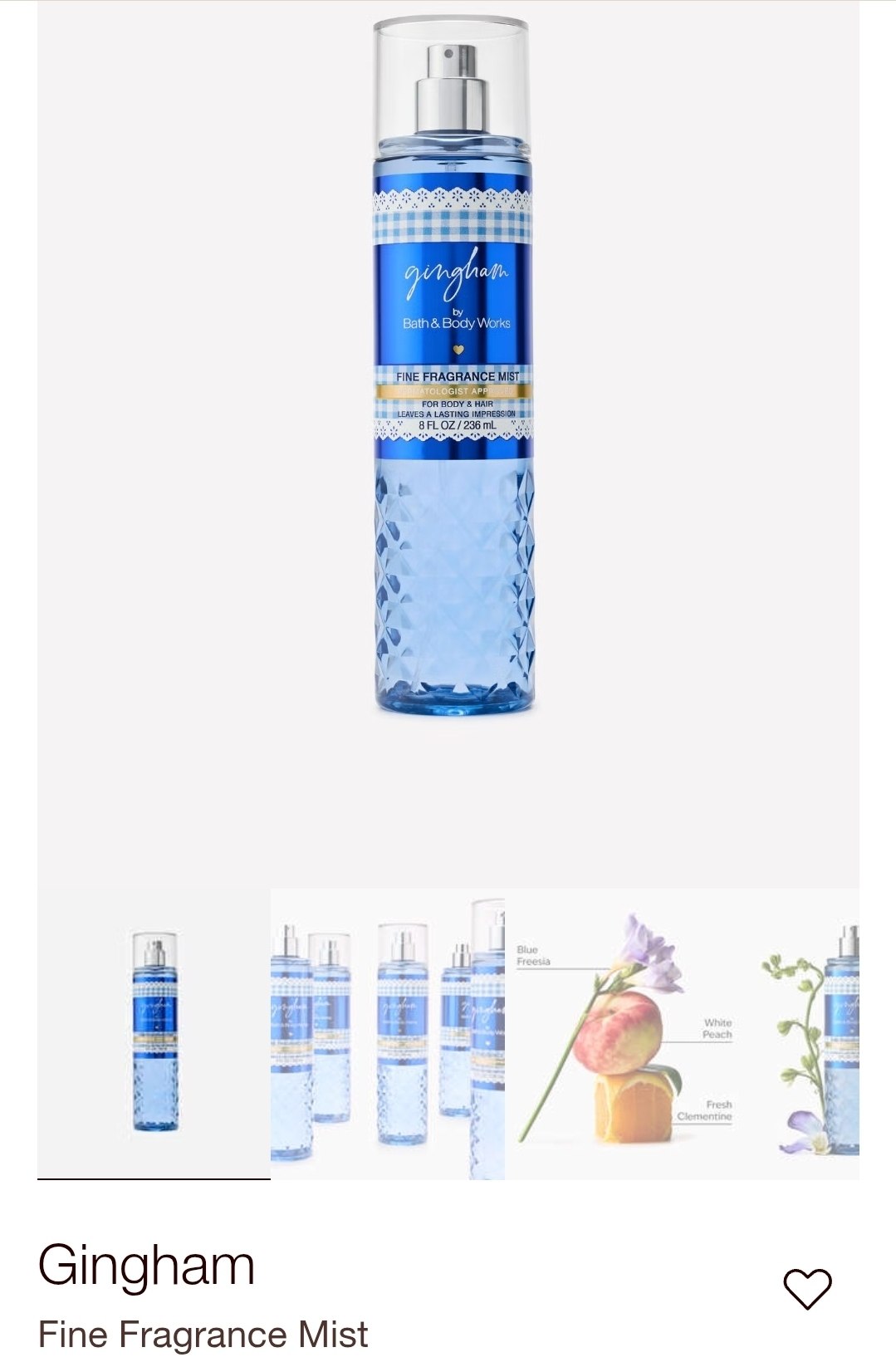 Fine Fragrance Mist
