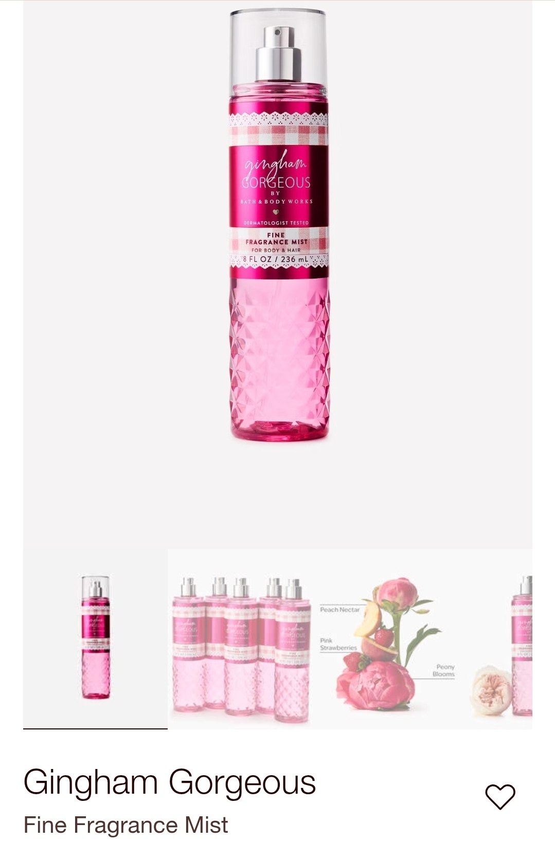 Fine Fragrance Mist
