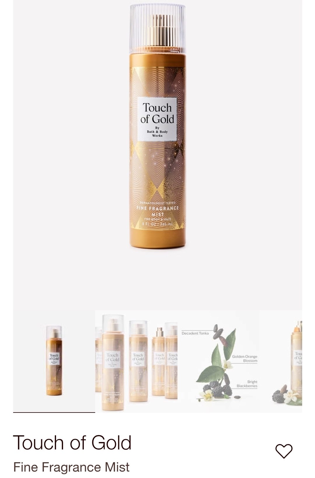 Fine Fragrance Mist