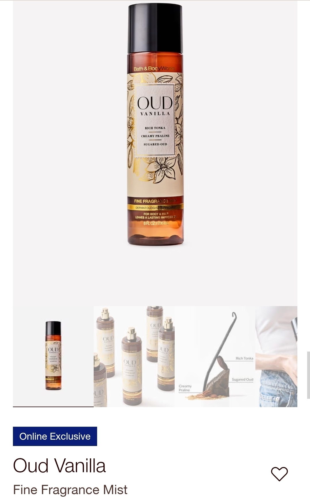 Fine Fragrance Mist