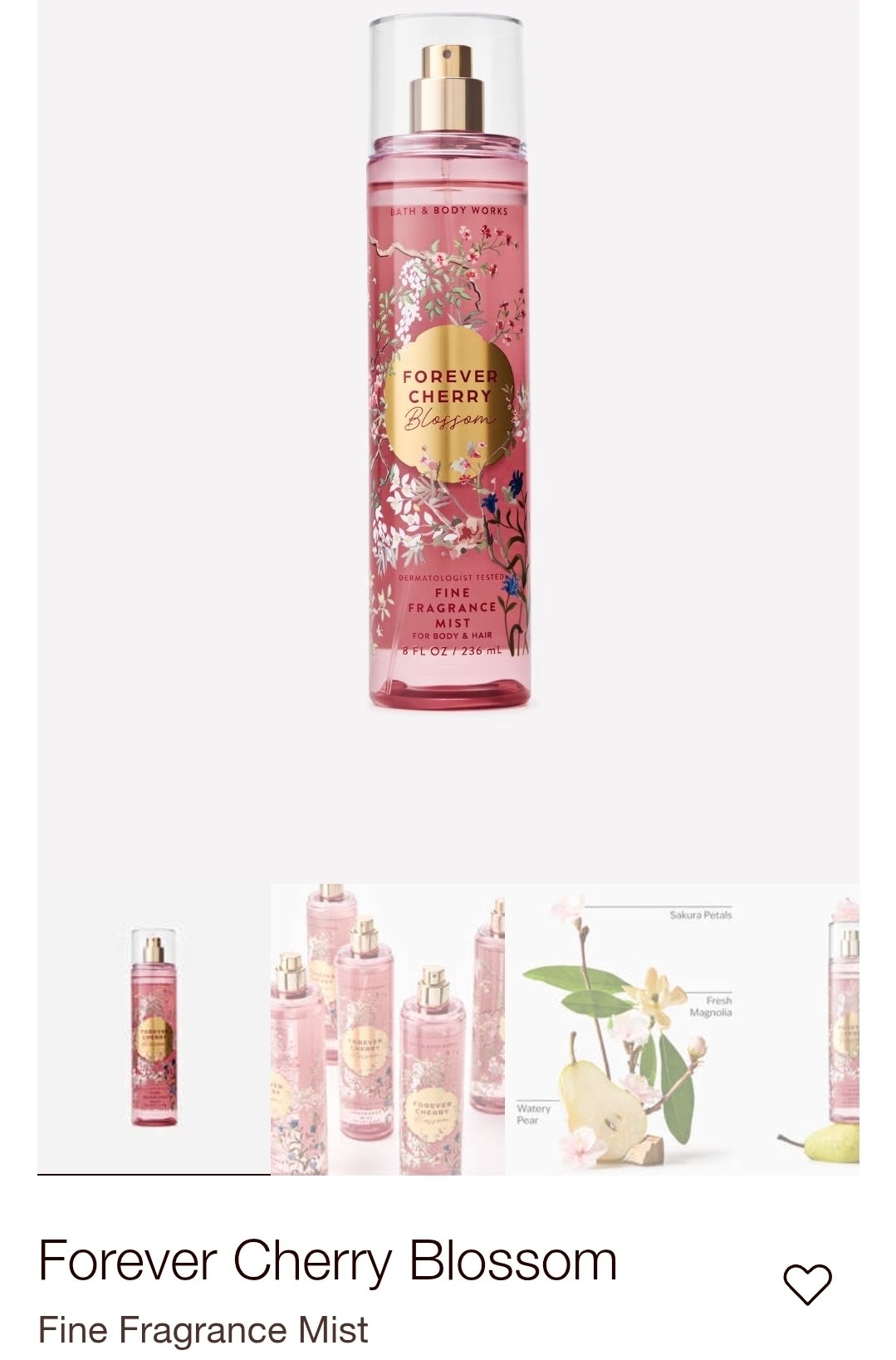 Fine Fragrance Mist
