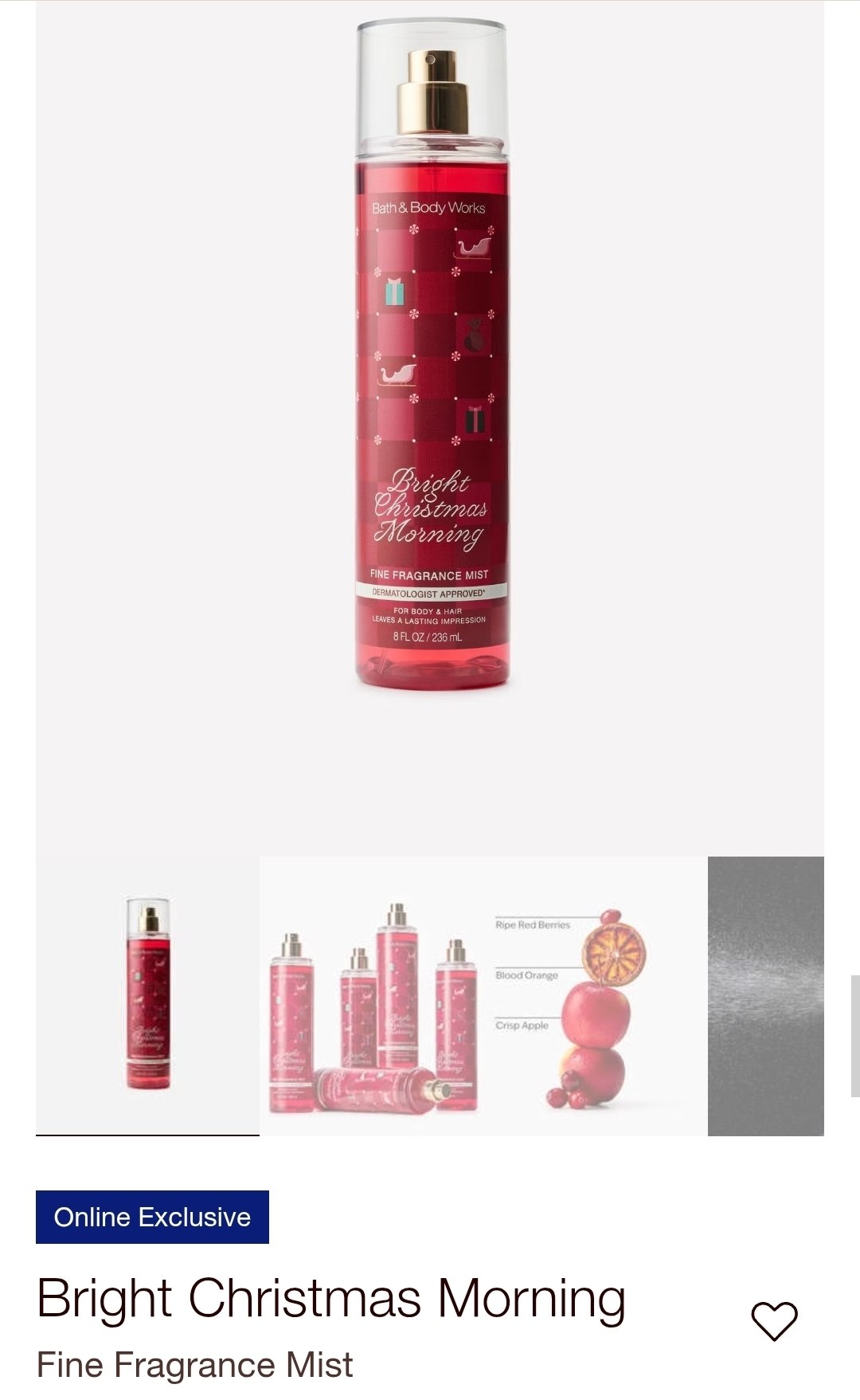 Fine Fragrance Mist
