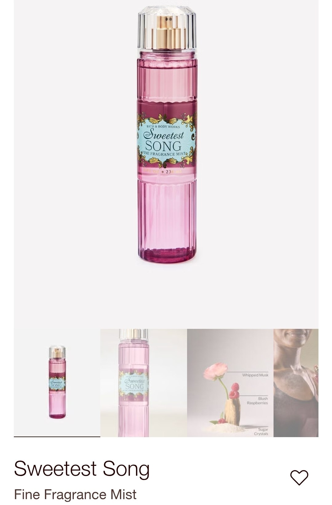 Fine Fragrance Mist
