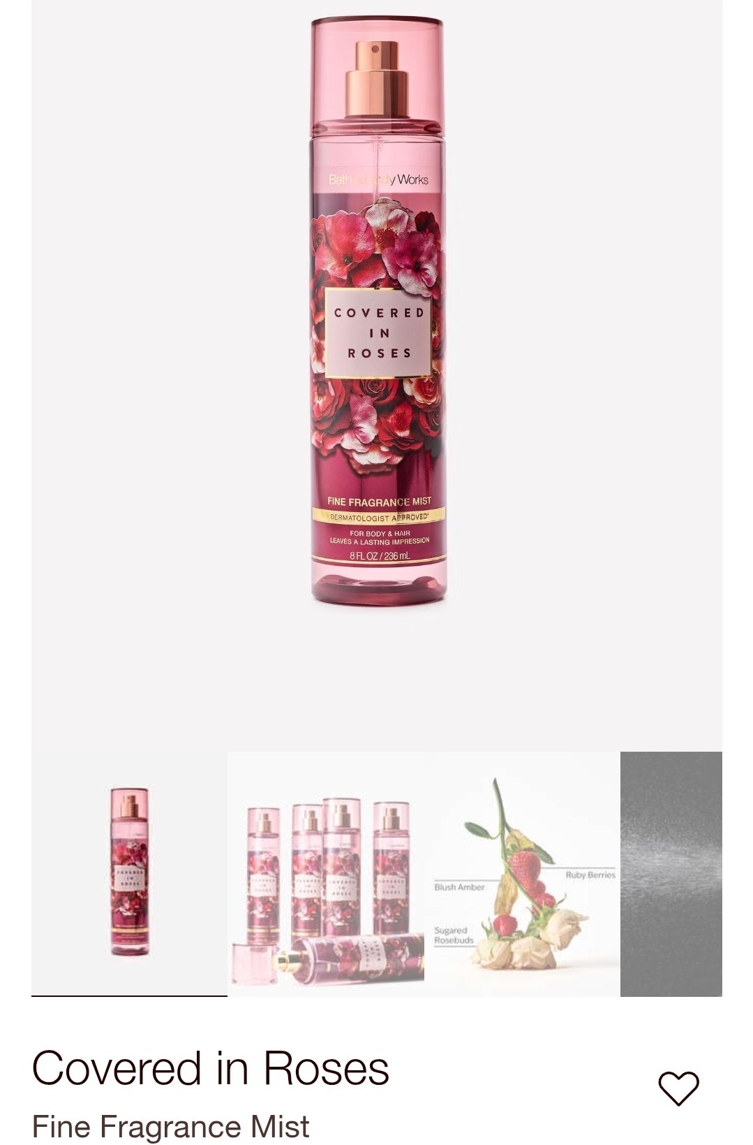 Fine Fragrance Mist