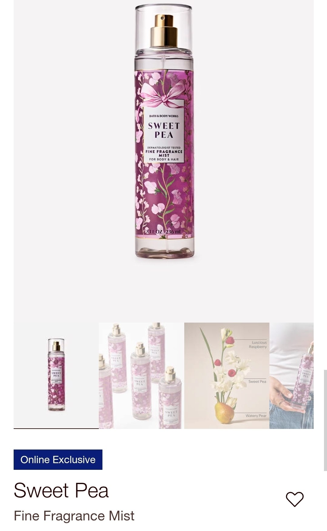 Fine Fragrance Mist
