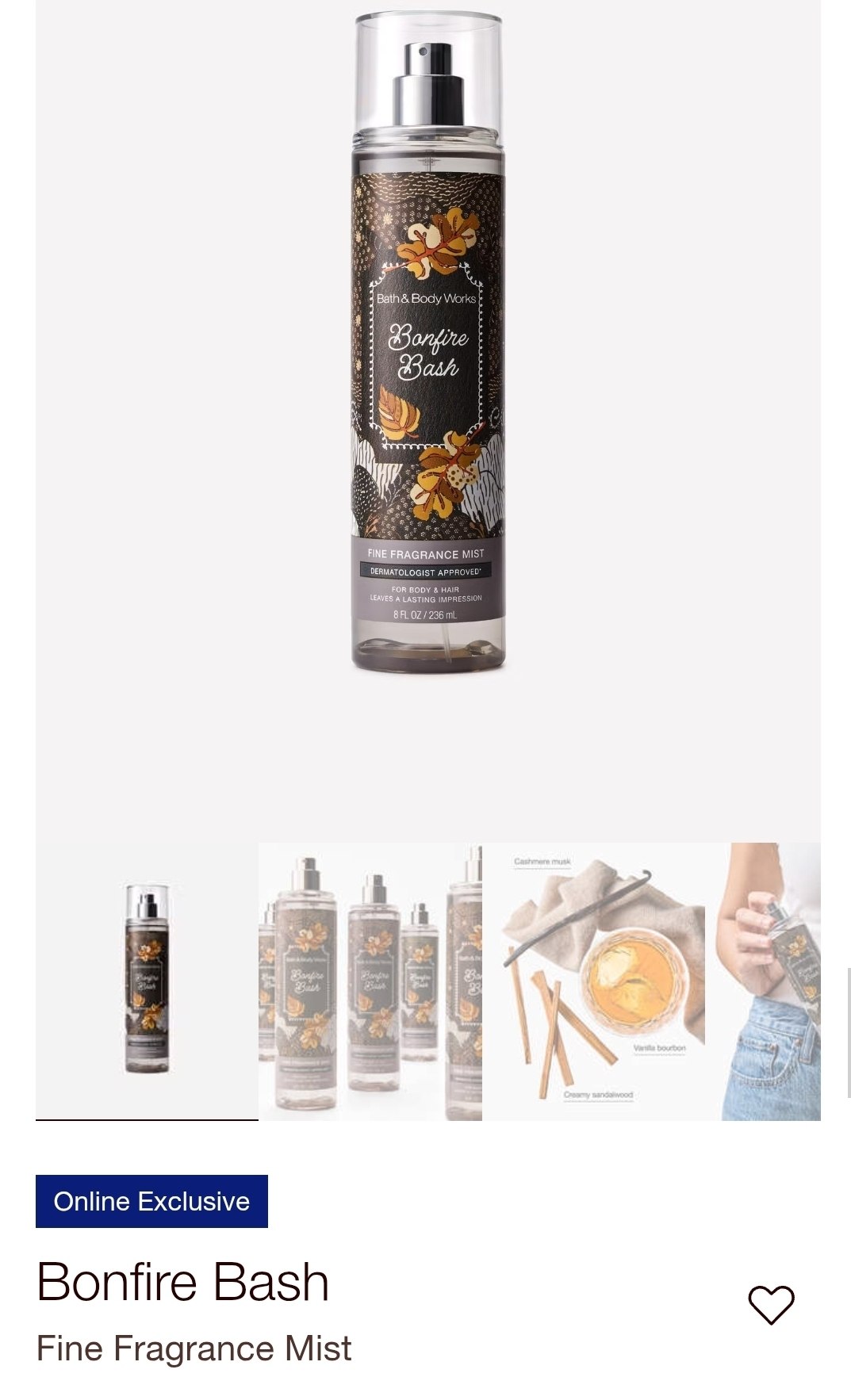 Fine Fragrance Mist