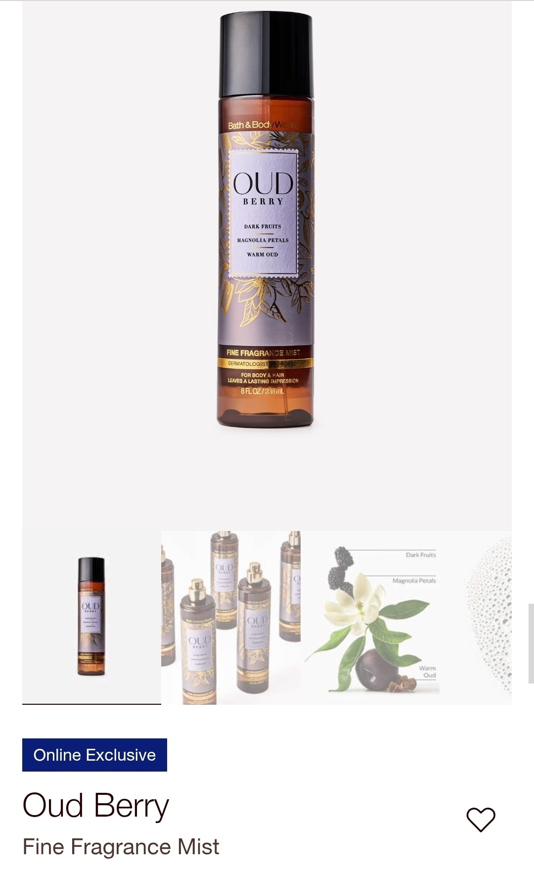 Fine Fragrance Mist