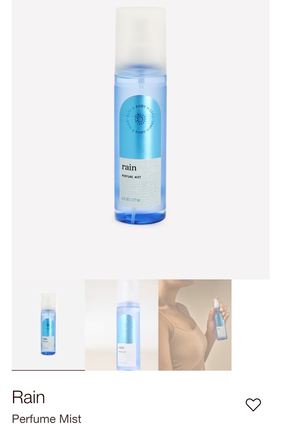 Perfume Mist