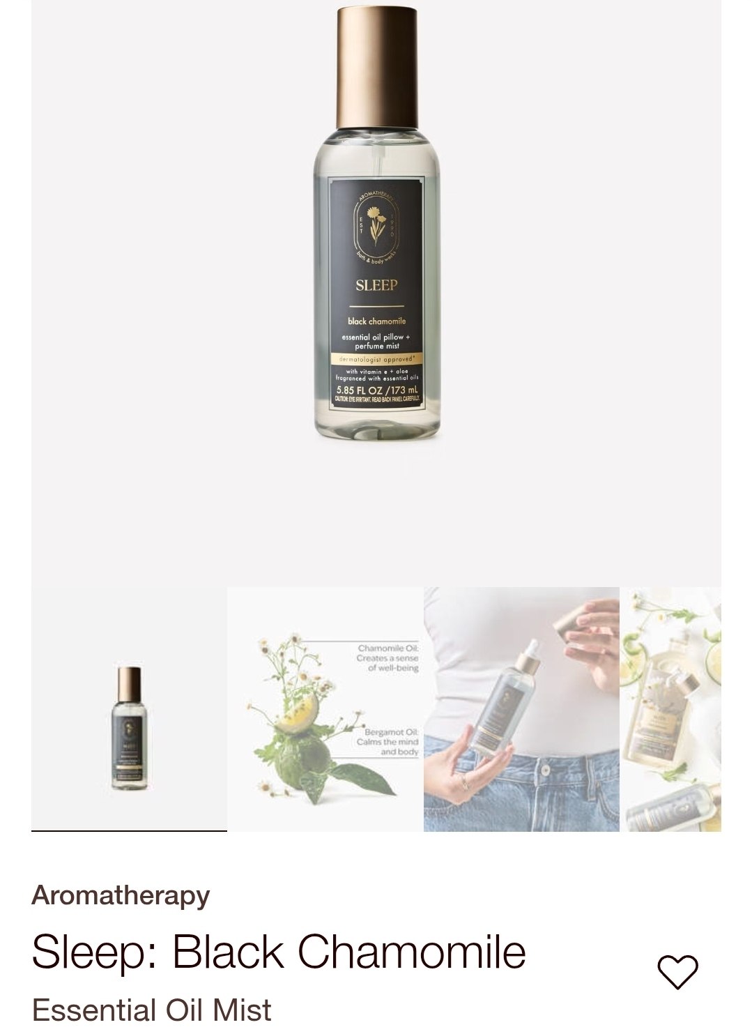 Essential Oil Mist