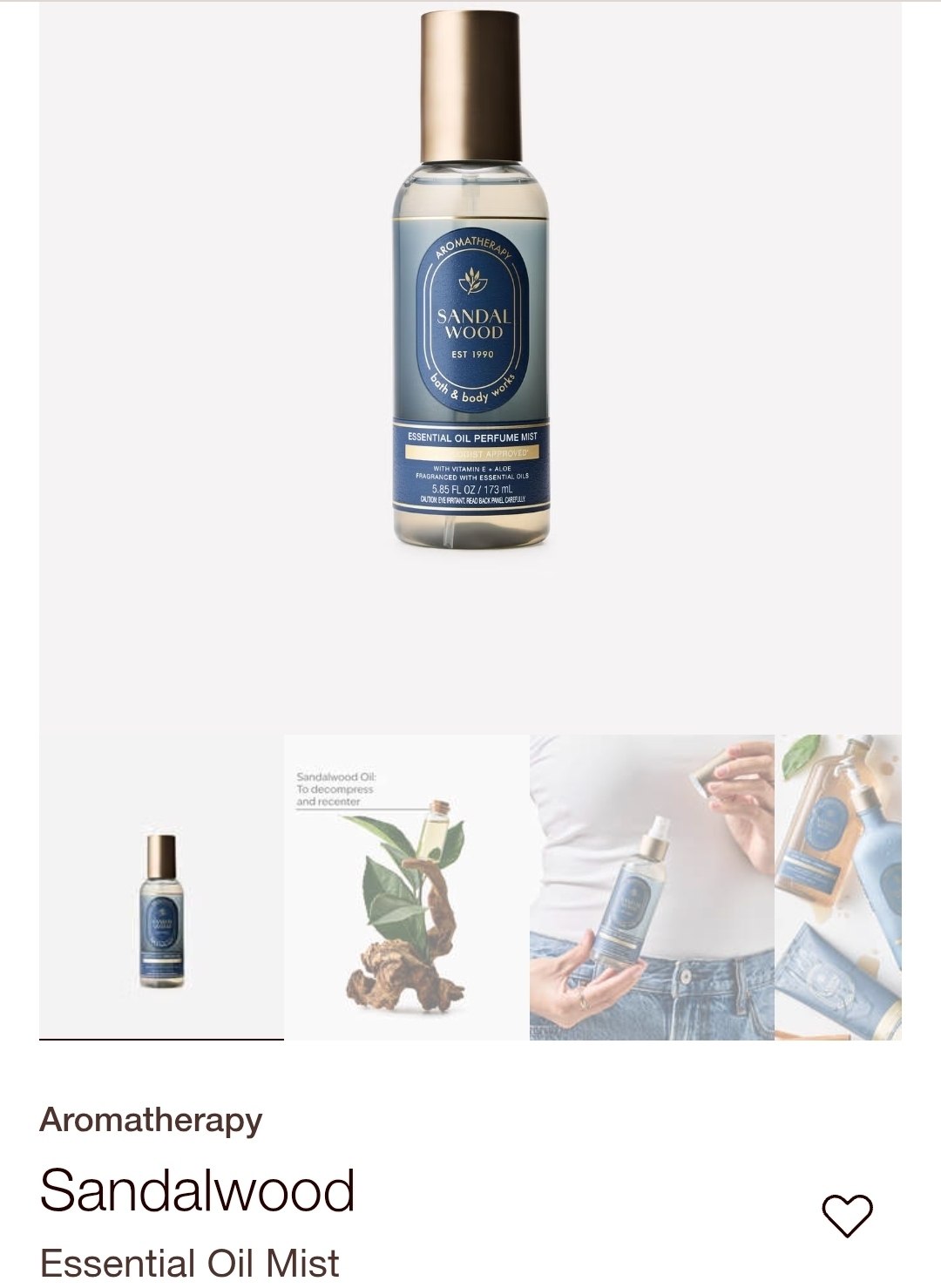 Essential Oil Mist