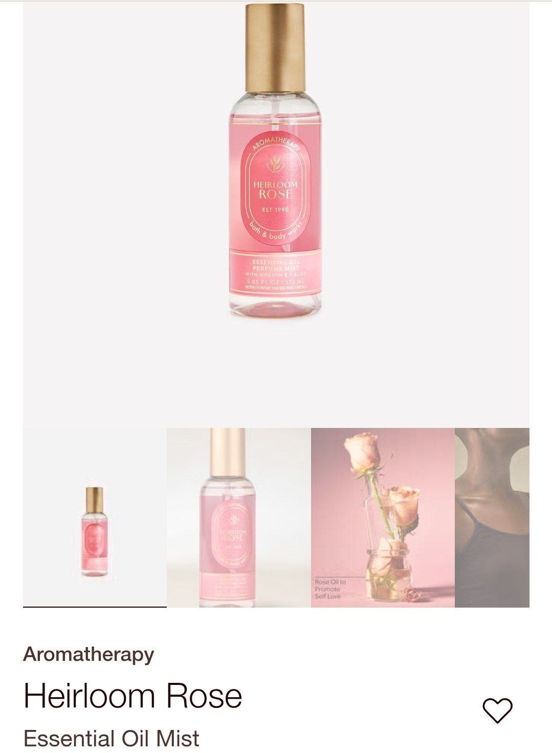 Essential Oil Mist