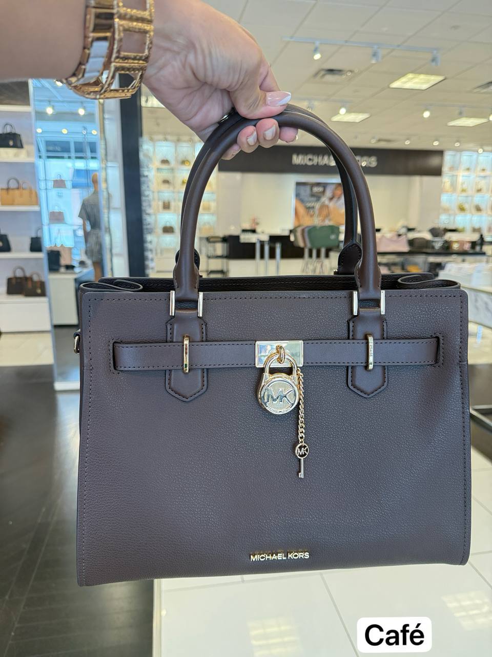 HAMILTON Bolsa Média com alça transversal
