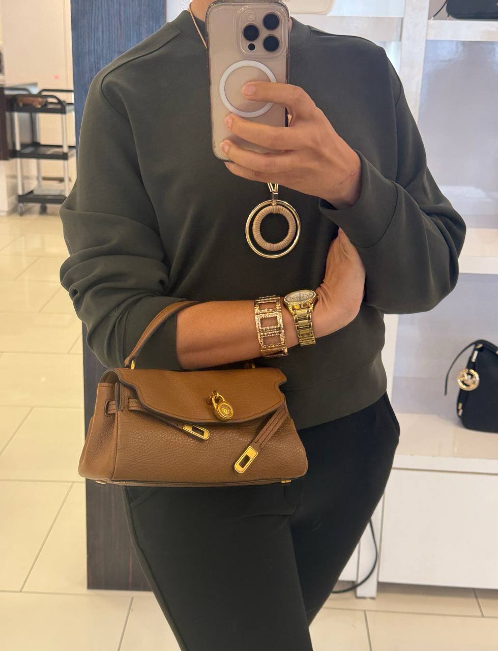 HAMILTON MODERNE XS Flap Bolsa Pequena
