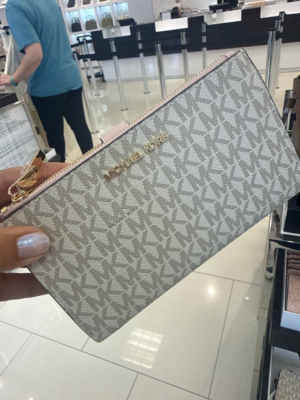 DOUBLE ZIP Carteira Grande