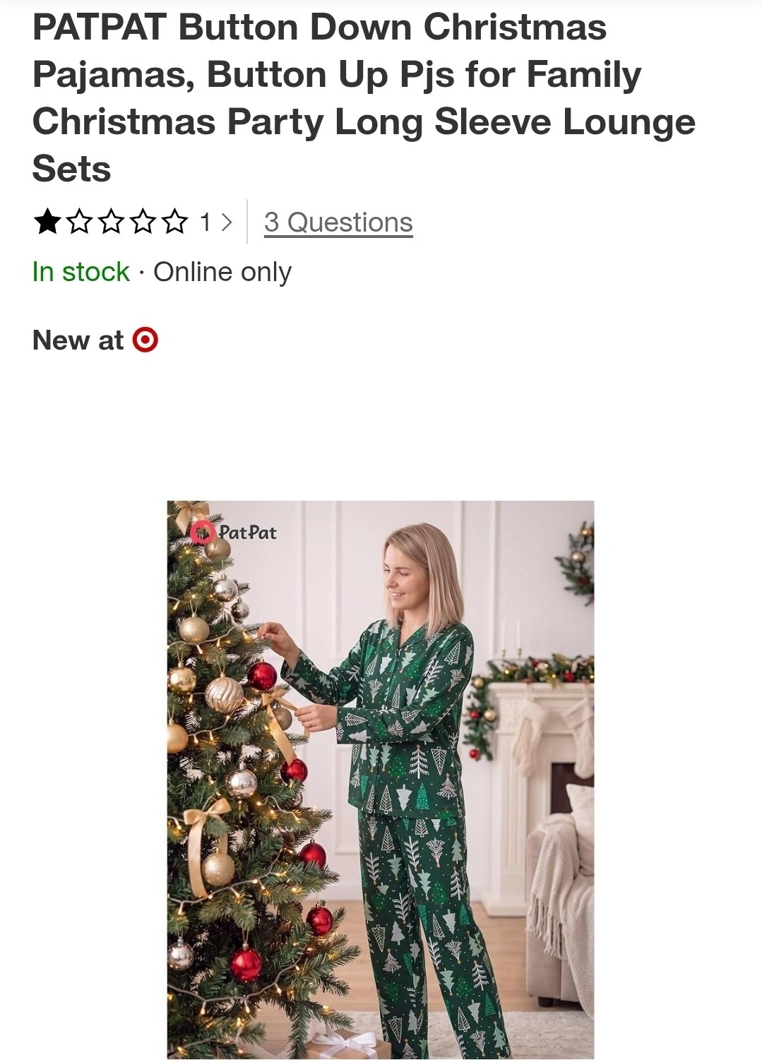 Pijama - Target