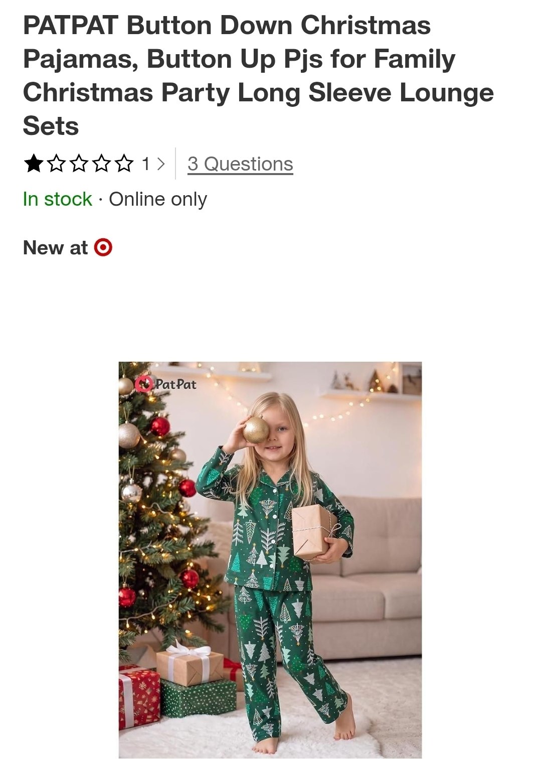 Pijama - Target